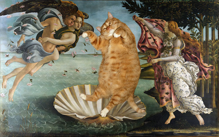 Thus Posed Zarathustra: The Story Behind The World’s Most-Painted Cat